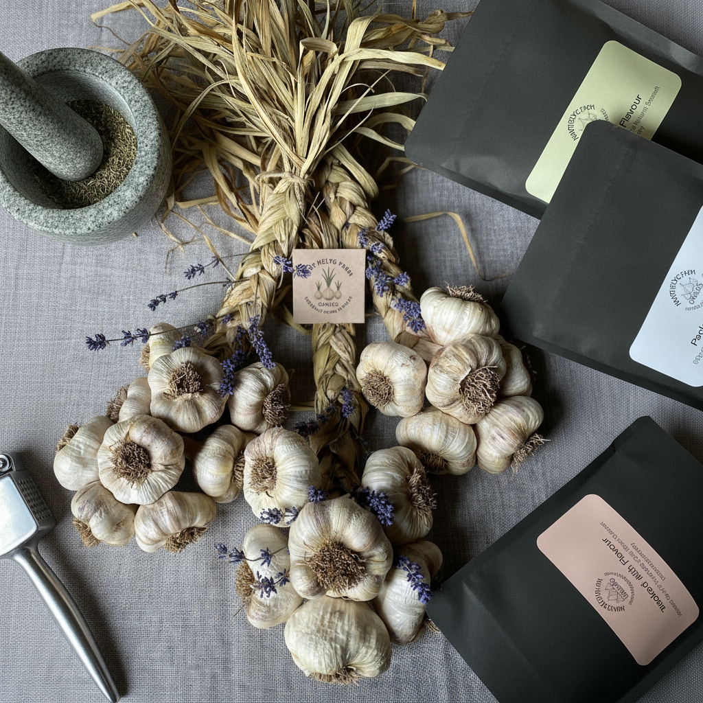Useful and Gifty - Garlic Plait Hero